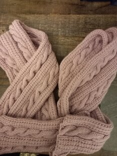 Cable Scarf