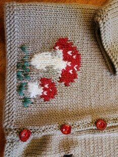 Cardigan for baby girl