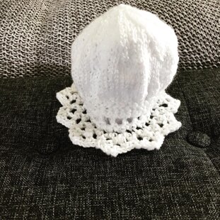 Baby bolero/cardigan & hat