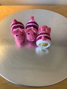 Three Little Pigs - in blankets!