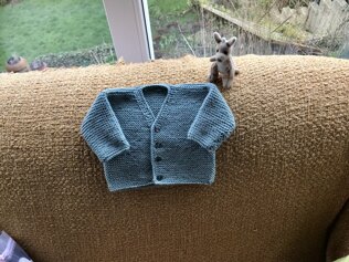 A little Noah Cardigan for Louis