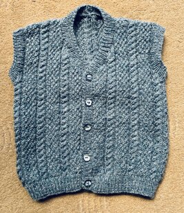 Waistcoat for Alex in Stylecraft Special DK
