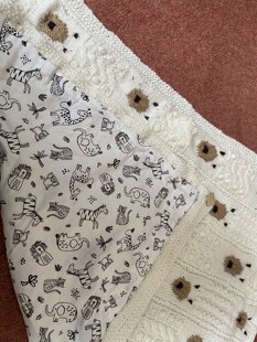 tebby sweater & blanket 