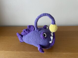 Angie the angler fish