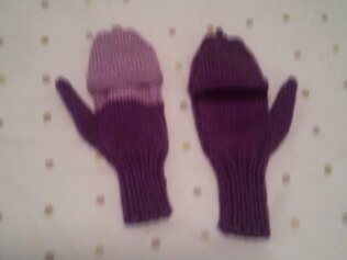 Flip-top mittens