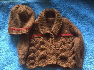 Baby chunky cardigans