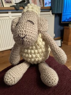 Crochet sheep