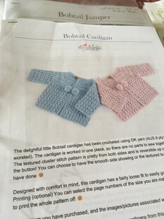 Bobtail Cardigan by KERRY JAYNE DESIGNS