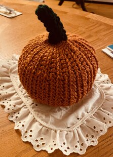 Crochet pumpkin