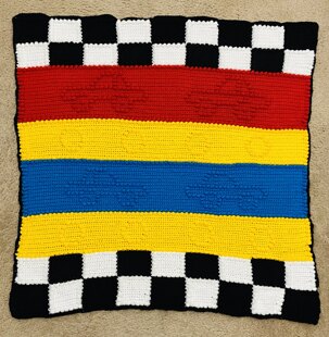 Race Car Blanket