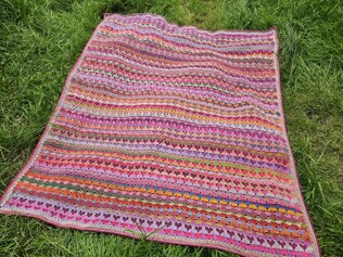 30 Hearts Blanket
