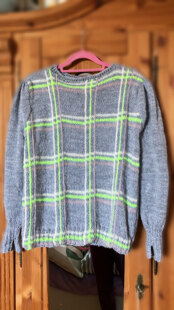 Tartan sweater