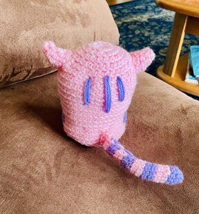 Chubby cat amigurumi