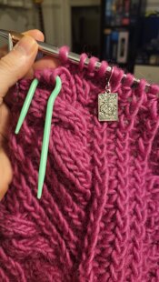 Cables and Brioche Sweater