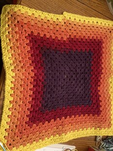 Single Granny Square Shrug