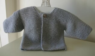 Simple Baby Cardigan