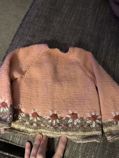 Flower cardigan