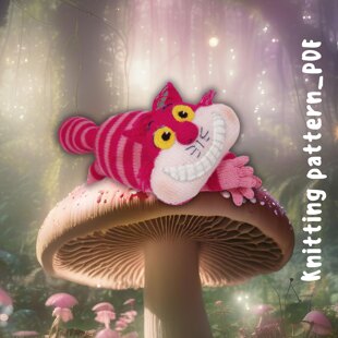 Cheshire Cat – Soft Toy inspired by Alice in Wonderland
