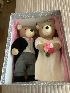 Spring Bride and Groom.