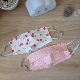 Face Mask Easy Sew, pattern by Kate Owen