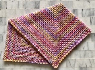 Pretty baby blanket
