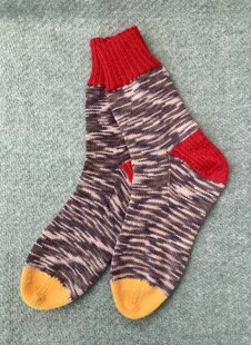 Helical socks