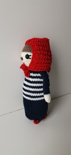 Knit baby doll pattern set