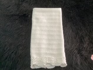 Jess and Michaela baby shawl