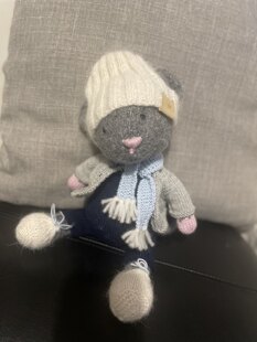Polushkabunny Christmas mouse set