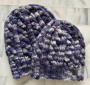 Cabled beanies