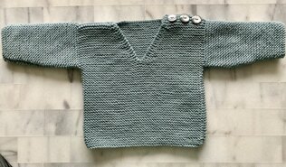 A cute little V neck sweater