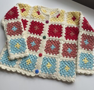 Granny Square Cardi