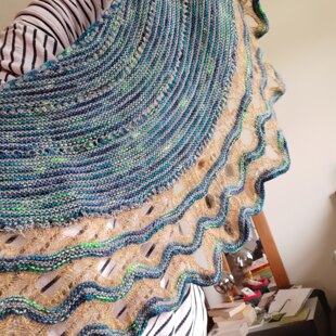 Wedding guest shawl