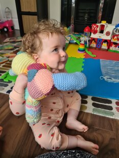 Patch Teddy Bear for Ana x