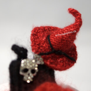 Witchella for Halloween - hats on a pumpkin