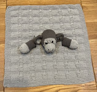 Monkey Buddy Comfort Blankie