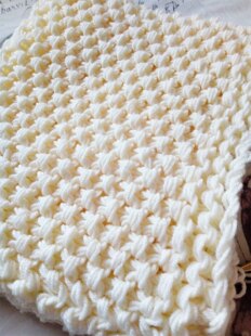 Snowdrops Baby Blanket