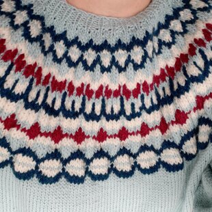 KerryAnn's wedding gift sweater