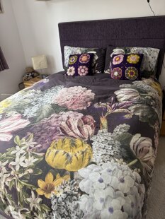Double faced cushion covers