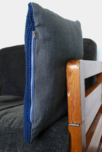 Garter stitch cushions