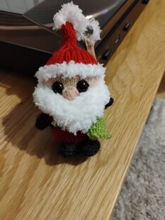Santa keyring