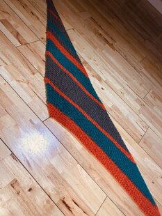 Mums diagonal scarf