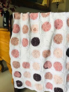 Ring a Rosie Cot Blanket