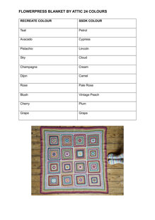 Flowerpress Blanket