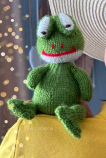 My new pattern Little Frog