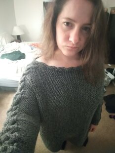 Comfy sweater for my bestie!