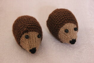 A Pair of Little Hedge Pigs