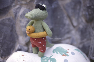 My friendly crocodile Alan