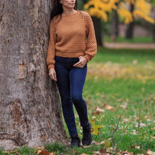 Honeycomb sweater