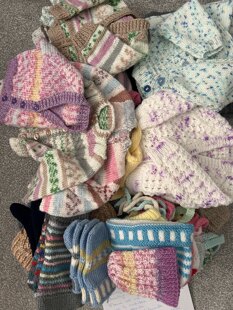 Keep warm charity knits